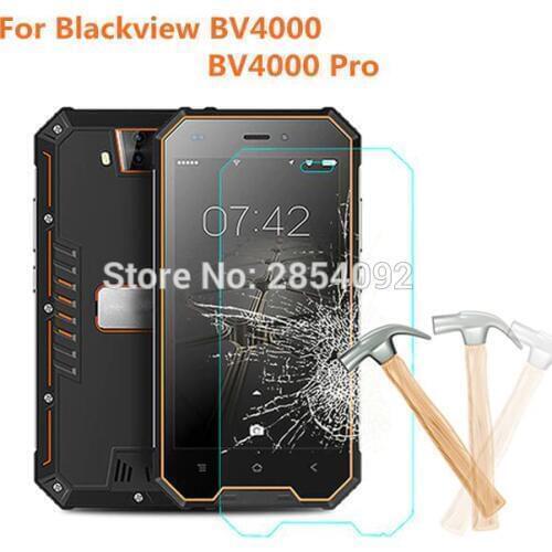 3pcs Guard Full Cover Tempered Glass For Blackview BV4000 Protective Film Screen Protector For Blackview BV4000 Pro