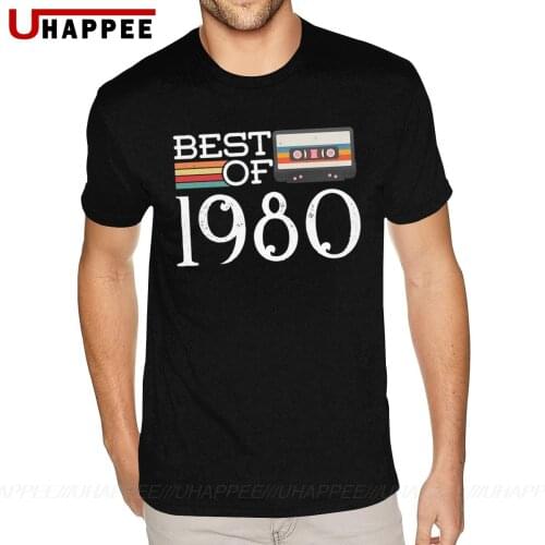 1980 Vintage 40 Th Birthday Anniversary Gift Tees Shirt Youth Guy Fathers Day Gifts for Dad Tees Shirts