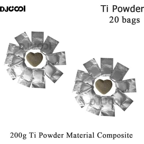 20 bags 200g Ti Powder Material Composite Titanium Metal Granules Powder Indoor Outdoor Version For Sparkular Machine BY-Powder