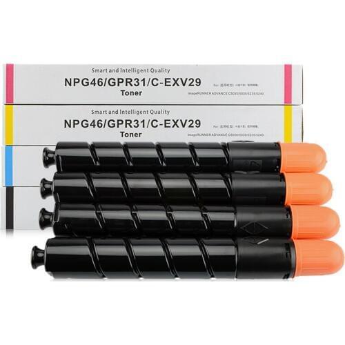 4X NPG-46 GPR31 Toner Cartridge NPG46 GPR-31 C-EXV29 Replace for Canon C5030 C5035 C5045 C5051 C5235 C5240 C5250 IRC5030 IRC5035
