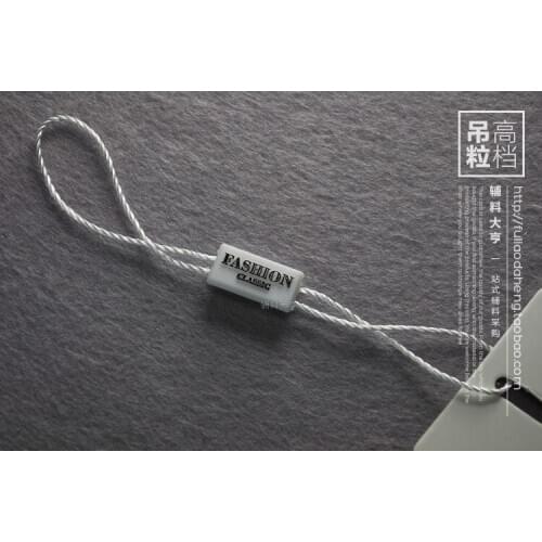 500PCS "Fashion Classic" clothes seal/ plastic seal tag/string lock /string buckle/string hang tag/STRING SEAL