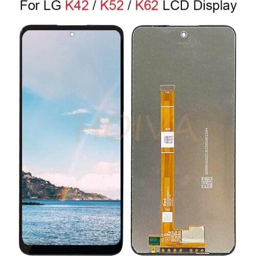 6.6'' For LG K42 K52 K62 LCD Display Touch Screen Digitizer With Frame For LG K42 K420 K420HM LCD K52 LMK520 LM-K520H LCD
