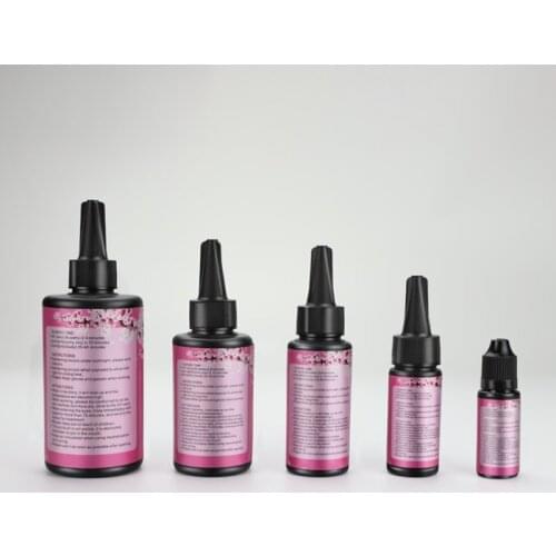 97QE 15g 25g 60g 100g 200g UV Resin Hard Type Crystal Clear Glue Ultraviolet Curing
