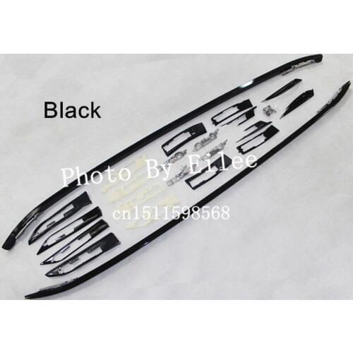 Aluminium Black&Silver luggage baggage roof rack rail cross bars Fit FOR Land Rover Range Rover Evoque 2012-2019