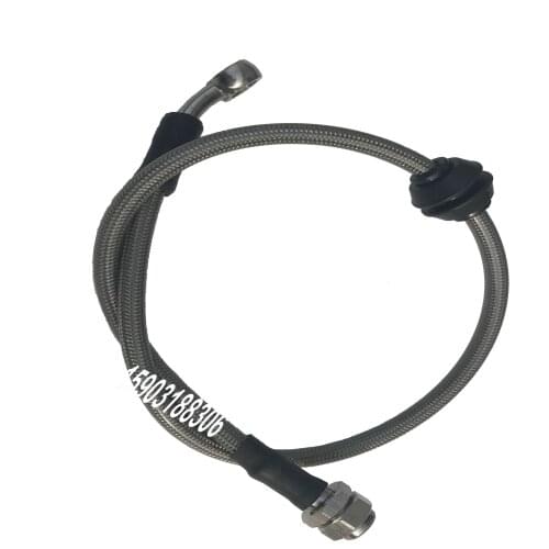 Auto spare parts motorcycle brake hose AN3 PU covered 1/8" PTFE center tube With stainless steel material fittings
