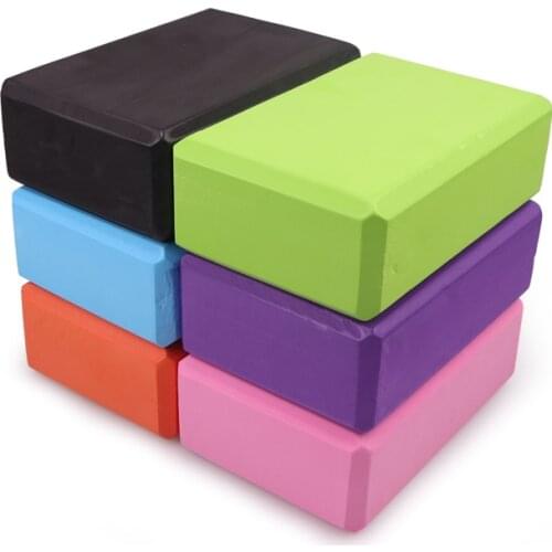 EVA Gym Blocks Foam Brick Training Exercise Fitness Set Tool Yoga Bolster Pillow Cushion Stretching Body Shaping yoga blocks