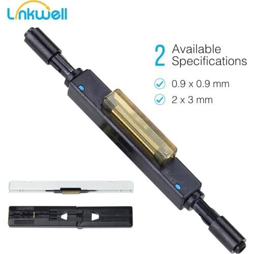 0.9x0.9mm Fast Fiber Optic fast connector Quick Connector Cold Junction Splicer with Housing Mechanical Splice for Drop Cable