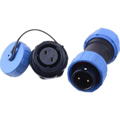 CNLEIFU SP17 IP68 2 3 4 5 7 9 10 Pin Bulkhead Male Female Plug Socket Electronic Connector Powercon Waterproof Aviation Adapter