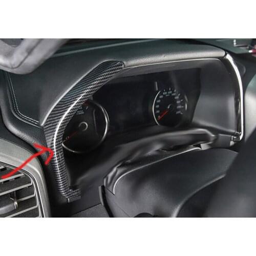 For Ford Raptor F150 2017 2018 2019 2020 ABS Interior Instrument Panel Decoration Strip Cover Stickers Trim Interior Styling