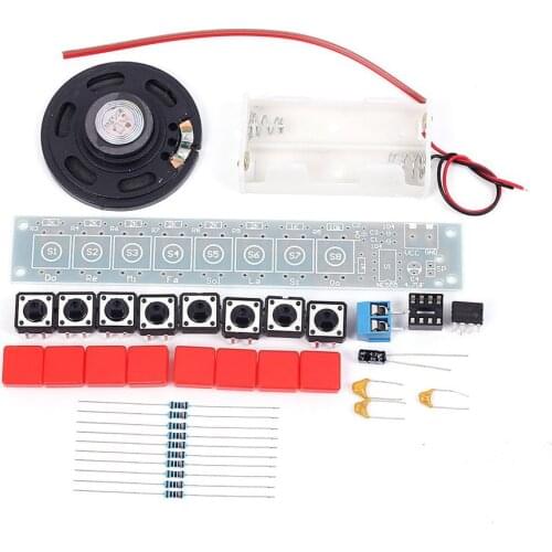 Electric Piano DIY Kits NE555 DIY Electronic Organ Module Electronics Soldering Practice Learning Kits Electronic Organ Module