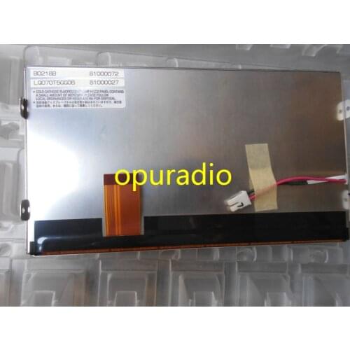 New 7inch LCD display LQ070T5GG06 without touch screen digitizer for Alpine W505 Accord IX35 car GPS navigation LCD monitor