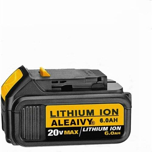 2020 NEW18V 6.0Ah DCB200 DCB184 Replacement Li-ion Battery for DeWalt MAX XR 18V and 20V Power Tool 6000mAh Lithium Batteries