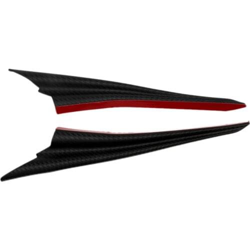 Set of 2 Vehicles Front Bumper Spoiler Diffuser Valence Chin with Tape