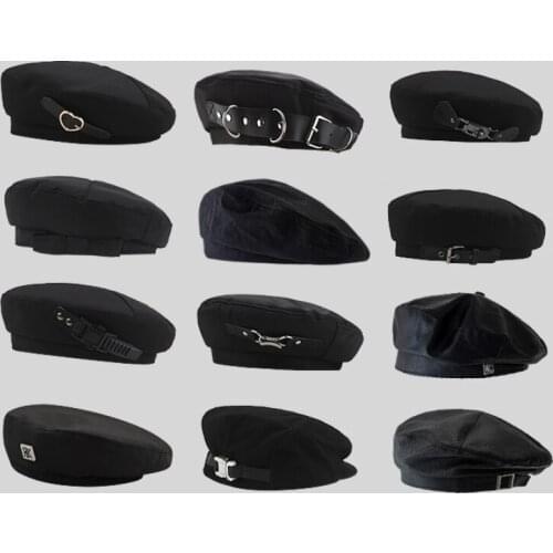 Women Girls Beret Autumn Winter Beanie Hat Fashion French Artist Warm All-Matching Flat Painter Hats Trendy Walking Caps Unisex