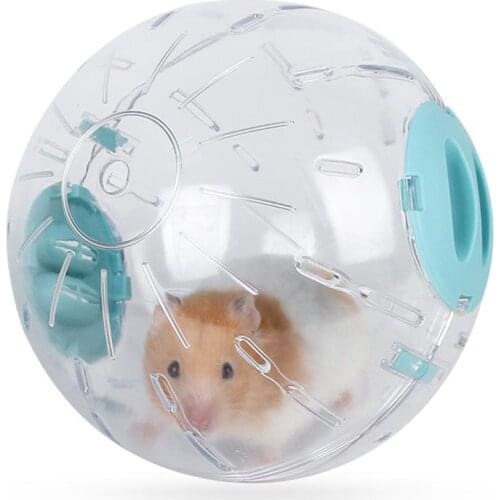 Hamster Training Toy Sports Fitness Toy Hamster Running Ball With Light Glowing Cool Pet Toy Grounder For Small Pet