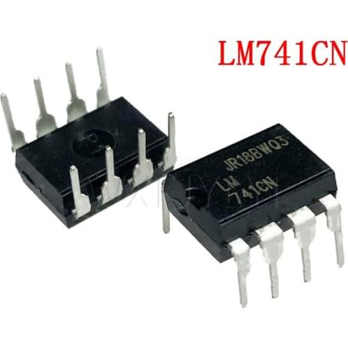 10PCS LM741CN DIP8 LM741 DIP DIP-8 741CN DIP-8 Operational Amplifier LM741C