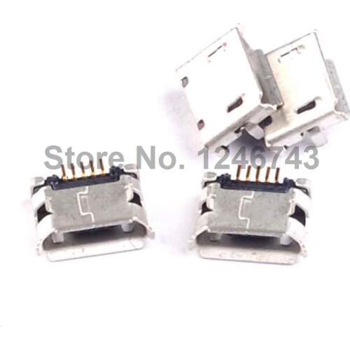 20PCS SMD MICRO MINI USB 5 Pin 5Pin Female For Mobile Phone Charging Power Connector