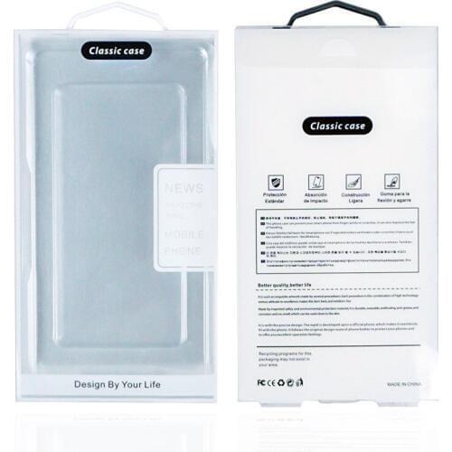 200pcs/lot Blister PVC Plastic Clear Retail Packaging Package Box for iPhone 6 6s 7 8Plus Clear Mobile Phone Case Cover