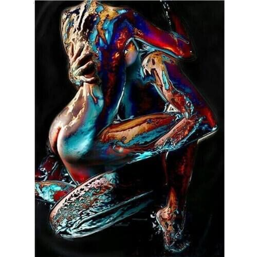 5D DIY Diamond Painting Sexy couple Diamond Embroidery Full Display Diamond Mosaic Rhinestone Cross Stitch Home Decor Gift DF34