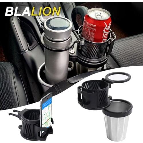 Car Cup Holder Auto Air Vent Drink Holder 304 Stainless Steel Universal Split Design Adjustable Heat Preservation Drink Holder