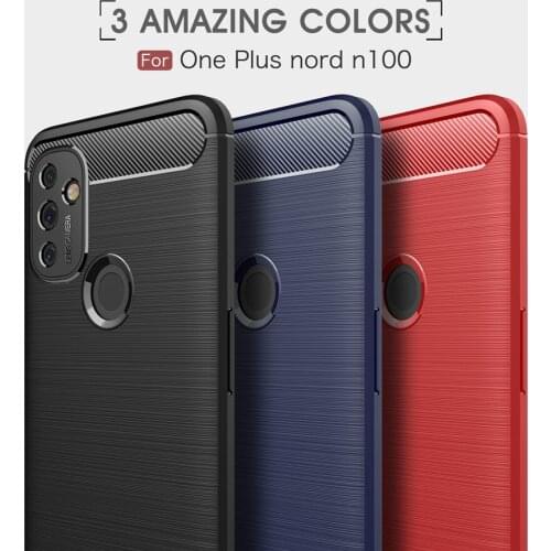 For OnePlus Nord N100 Case Luxury Full Soft Silicone Cover Case For OnePlus Nord N100 N 100 Phone Cases