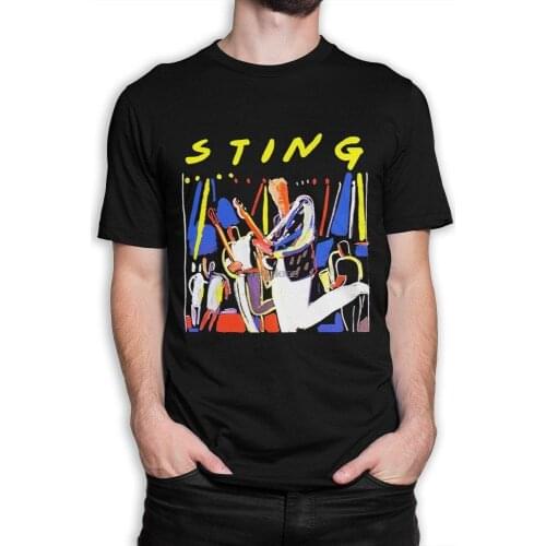 Sting Bring on the Night T Shirt 100% Cotton Tee High Quality Womens and Mens Sizes