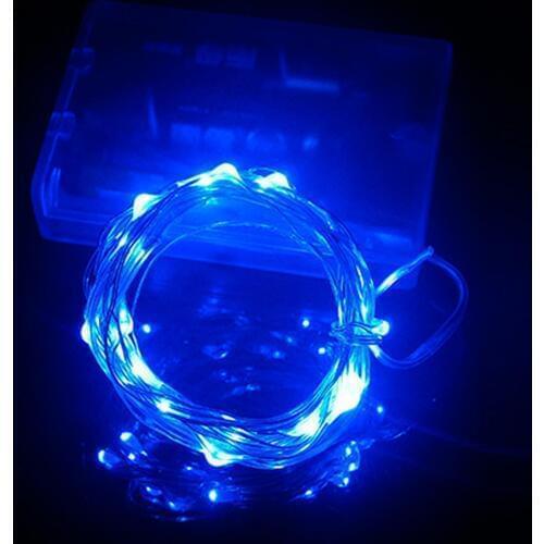 1Pc 3M 30 LED Copper Wire Fairy String Light Battery Powered LED Strip Light DIY Christmas Party Wedding Decoration