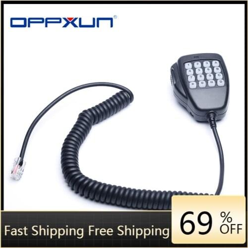 2021 Hot 8Pin HM-118TN Mic DTMF Handheld Microphone For ICOM IC-706 IC-706MKII IC-706MKIIG IC-208H Ham Transceiver Speaker