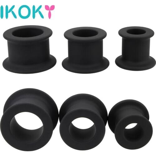 IKOKY Butt Expansion Vagina Speculum Enema Anal Dilator Sex Toys For Man Women Gay Butt Plug Anal Plug Hollow Dildo Anal Plug