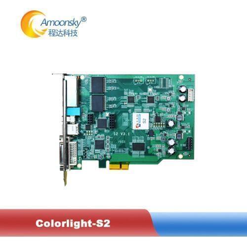 Led sync control card Colorlight S2 sending card for stage rental screen interactive dancing floor led display