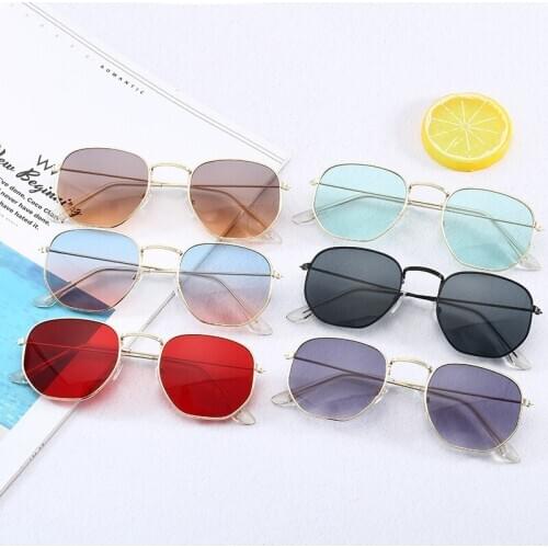 Classic childrens sunglasses sunglasses ocean piece of metal frame glasses 3548 wholesale fashion street snap mirror