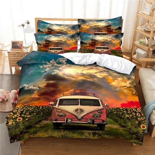 3D Car Bedding Set Queen Bedding Duvet Cover Set Bedding Set Bed Cover Cotton Queen Bedroom Bed Cover Set Bed Set Bedding