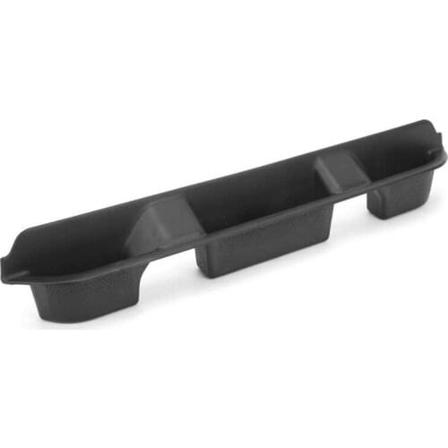 Co‑Pilot Grab Handle Storage Box Black Waterproof Passenger Side Grab Tray for Automotive Organizer