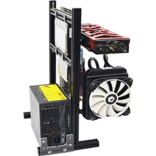 Hot Computer Cases Water-cooled Chassis Desktop Mainframe For Game Chassis DIY MINI/M/ATX Vertical Main Chassis