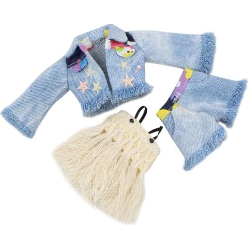 ICY DBS Blyth Doll ICY DBS Blyth Doll DBS 1/6 bjd Clothes Cute Summer Holiday Set for Neo DBS doll 30cm toys