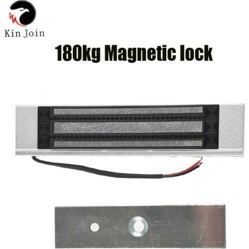 KINJOIN 180KG Electric Lock Fail Secure Magnetic Induction Door Lock DC 12V for Door door magnetic lock