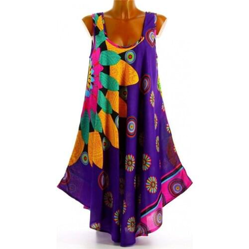 Naiveroo Plus Size Summer Dresses