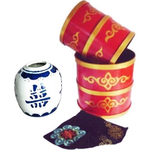 Lucky Sieve Production (Medium) Stage Magic Tricks Empty Cylinder Tube Produce Objects Magia Appear Illusions Gimmick Mentalism