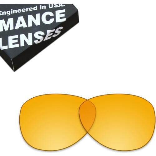 ToughAsNails Resist Seawater Corrosion Replacement Lenses for Oakley Elmont L Sunglasses Clear Yellow