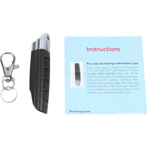 433Mhz Remote Control Garage Gate Door Opener Remote Control Duplicator Clone Cloning Code Car Key