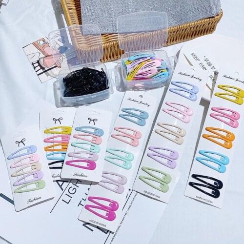 5cm water drop BB clip candy girl hairpin cute hairpin Korean pop idol hair accessories