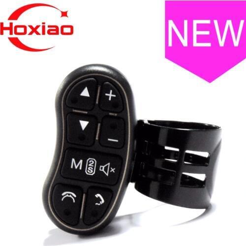 Universal remote control 2 DIN car DVD GPS steering wheel remote control button controller all intelligent car navigation system