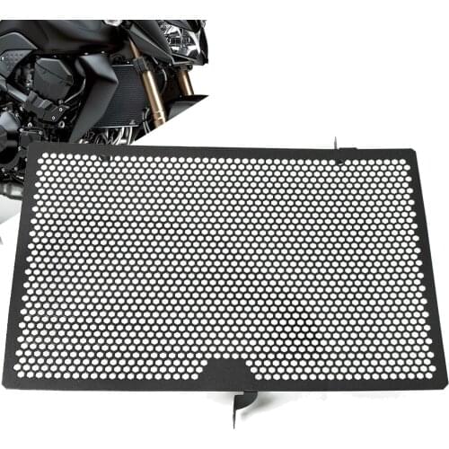 Black Motorcycle Accessories Radiator Guard Protector Grille Grill Cover For Kawasaki Z1000 ZR1000F ZR1000G 2014 2015 2016