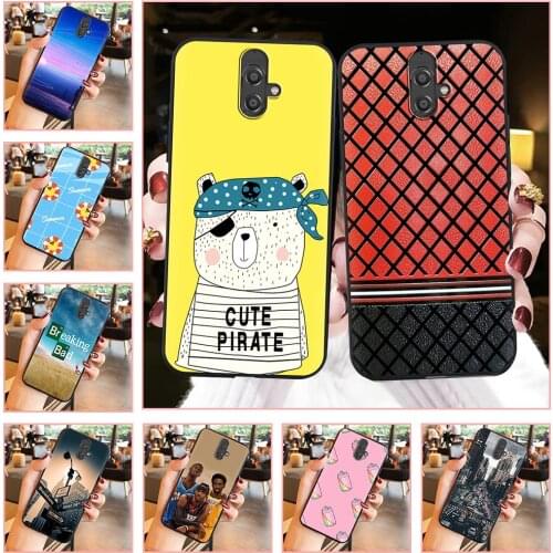 Black Case Luxury Phone Case For Gionee S9 Dirt-resistant New Glitter Cover Durable Anime Silicone