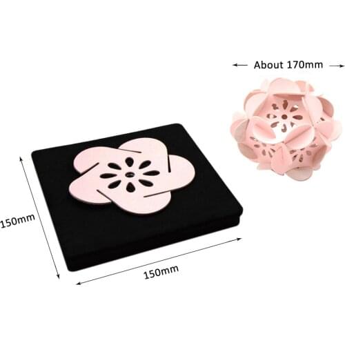 Knife Molds Die Cut Scrapbooking Flower Templat Diy Die Cut Wooden Dies Leather Stamp Heating Stamp Mold Suitable For Big Shoot