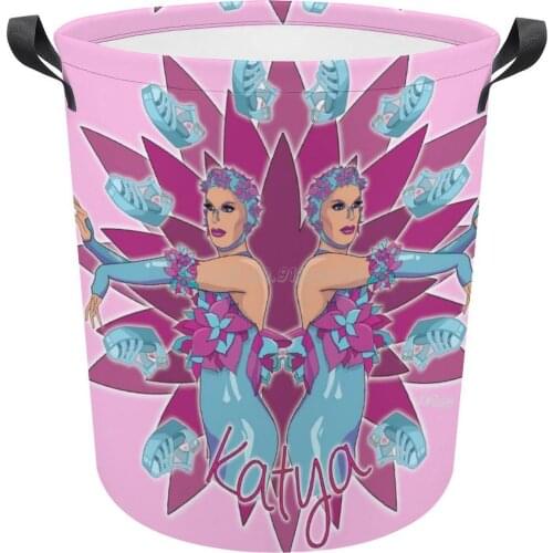Katya Zamolodchikova-Jelly Fish Laundry Basket Baby Toy Storage Cute Cartoon Storage Bin Bag For Kids Toys Dirty Clothes Bucket