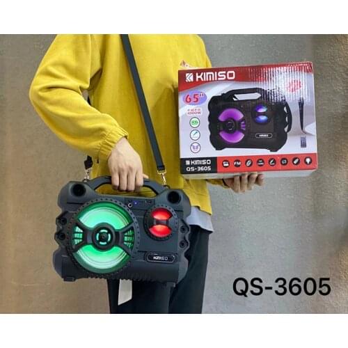 High-power wireless card portable microphone bluetooth speaker subwoofer column outdoor super bass speaker caixa de som