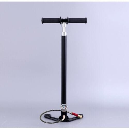 High Pressure PCP Pump Four Stage Hand Operated Air Pump 30mpa 4500psi HPA Tank Hunting Car Bicycle Air Refilling