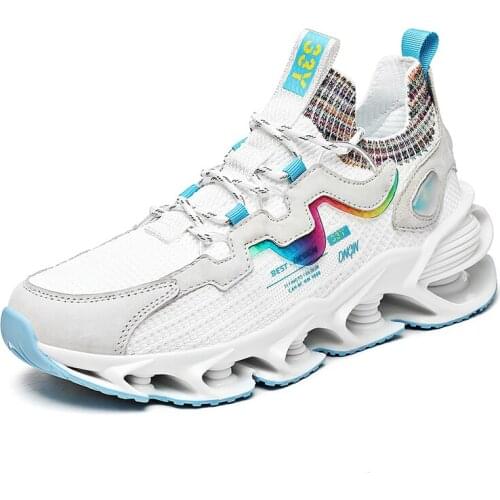 2021 Spring New Fashion Blade Casual Design Men Shoes Breathable Comfortable Outdoor Tenis Sneakers Zapatillas Deportivas Hombre