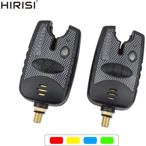 2pcs Carp Fishing Bite Alarm Bite Indicator with 8 direction LED for Carp Fishing B1114